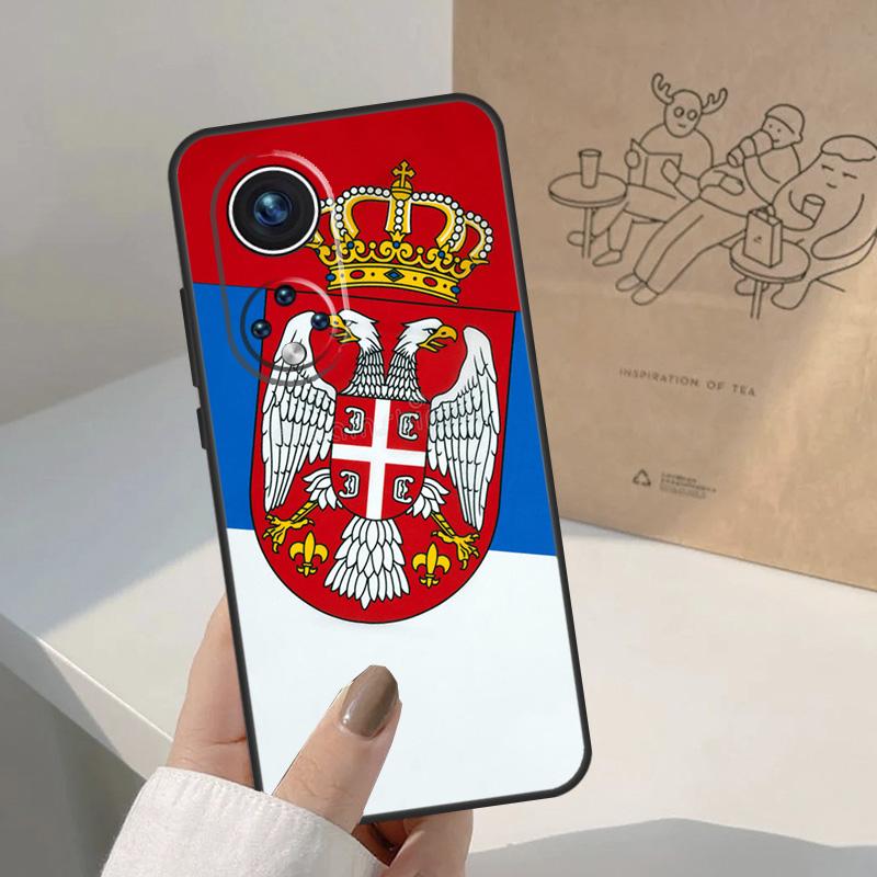Flag of Serbia Serbian For Honor Magic 7 Lite 5 6 8 Pro Case For Honor 400 200 90 70 50 X8c X8b X9a X9b X9c X9d Win