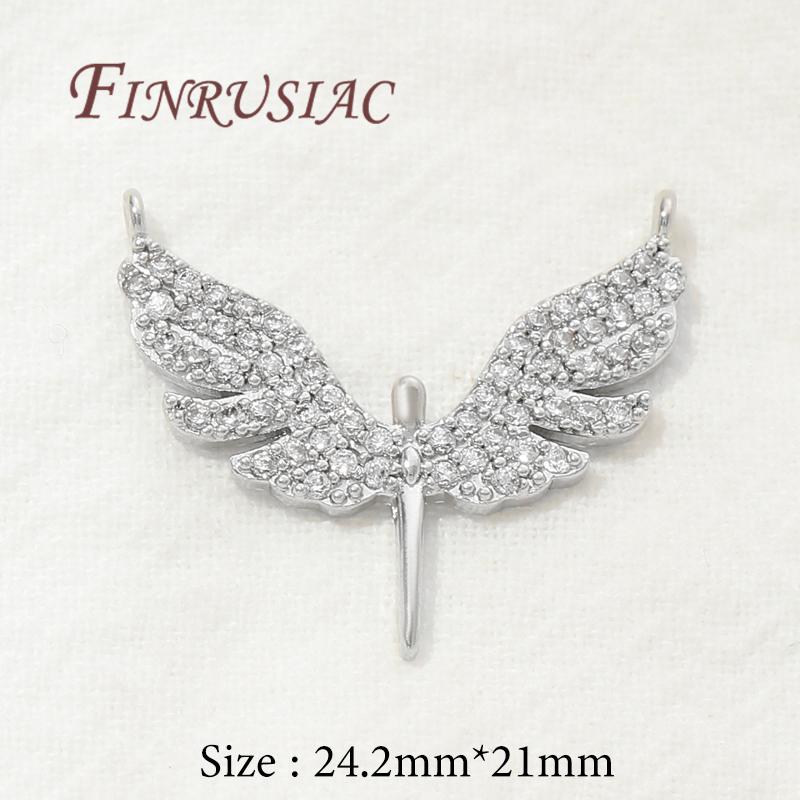 18K Real Gold Plated Connectors For Jewelry,Butterfly Charms For Jewelry Making Pendant For Needlework,DIY Necklace Accessories