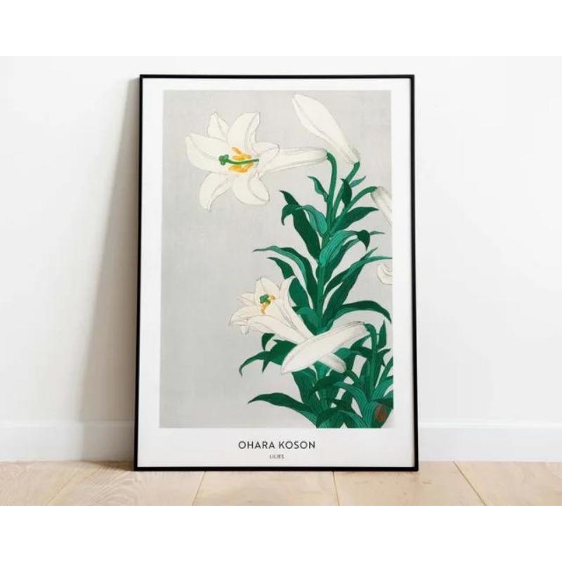 Hasui Kawase Osaka Vintage Japanese Art  Koi Carps Peacock Snowy Scenery Poster Wall Pictures Canvas Painting for Room Home Deco