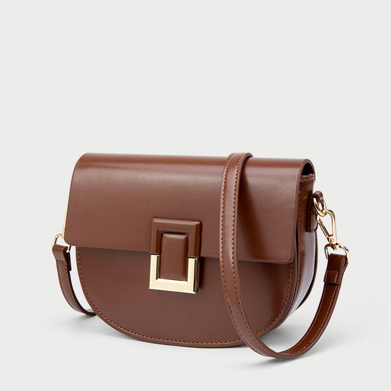 New Women PU Square Bags Lock Buckle Shoulder Bags Advanced Solid Fashion Trend Leisure Versatile Korean Style Crossbody Bags