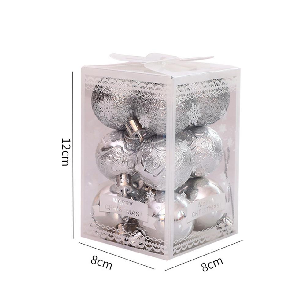 12PCS Christmas Ball Christmas Decoration Christmas Tree Pendant Ornament For Home Decoration Ornaments New Year Decoration
