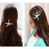 Women Hair Clip Alloy Starfish-shape Geometric Grasping Clip Hair Ornaments