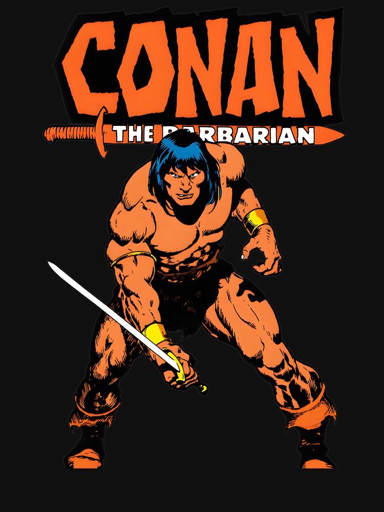 Conan the Barbarian The Barbariann Comic Art Classic Unisex T-Shirt