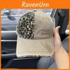 Vintage Denim Baseball Cap With Embroidery For Men And Women