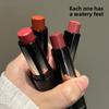 Lipstick Red Brown Lipstick Waterproof Moisturizing Mirror Lipstick Lip Gloss Natural Long-lasting Makeup Valentine's Day Gift