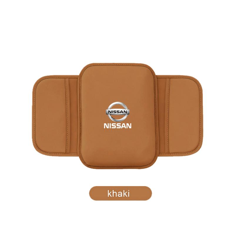 1pcs Car Armrest Pad Center Console Arm Rest Box Cover Protective Ma For Nissan X-Trail T32 T31 Qashqai Tiida Teana Car Styling