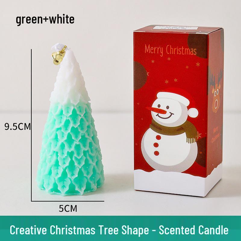 Festive Christmas Tree Scented Candle Ornament - Perfect Holiday Gift & Home Decoration