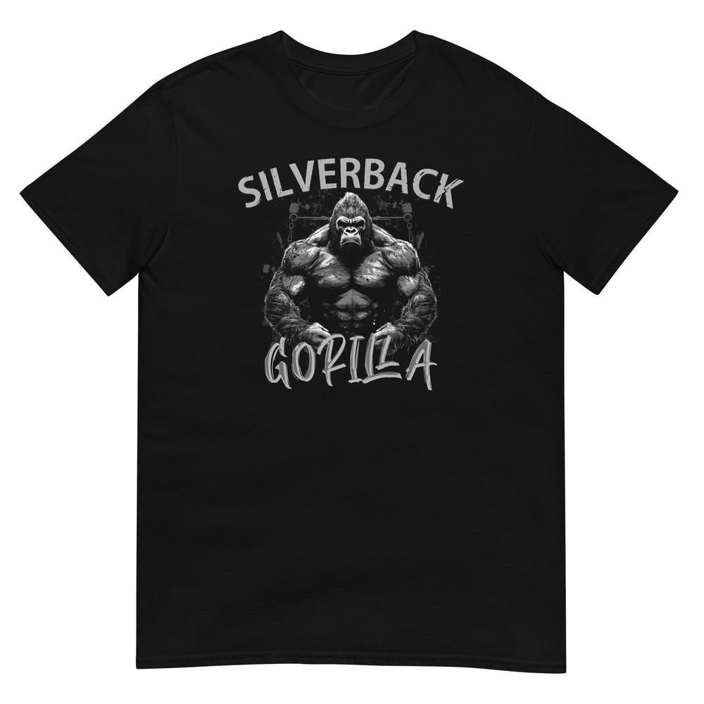 Gorilla Silverback Tshirt Silver Back Jungle King Design Unisex Tshirt Unisex T-Shirt XXXXL