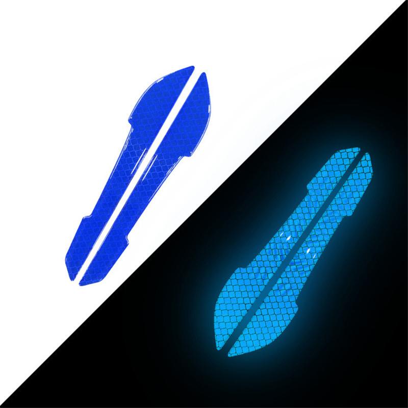 A Pair Car Rearview Mirror Reflective Sticker Car-styling Safety Warning Reflective Sticker Car Rearview Mirror Decorative Strip