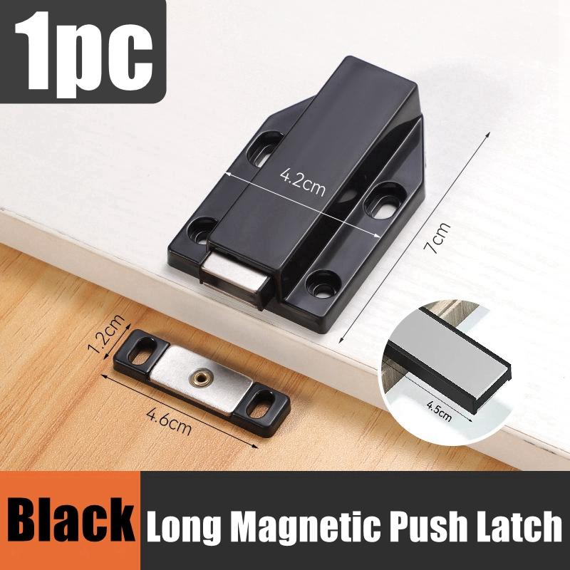 Magnetic Push Latch Press Out Latch Push to Open Cabinet Hardware Magnetic Touch Latches Push Release Kitchen Drawer Push Catch
