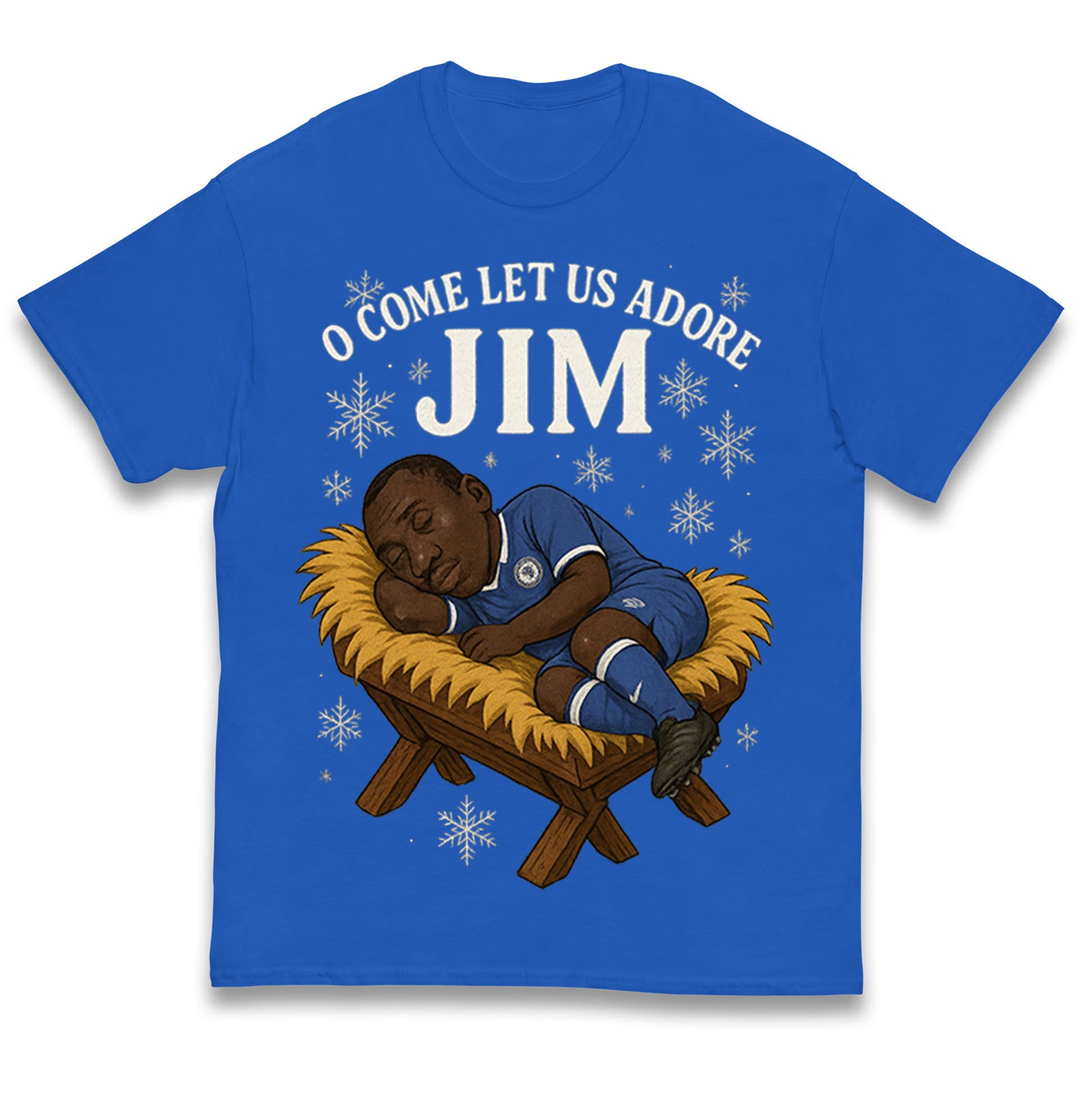 O Come Let us Adore Jim Chelsea Christmas Kids T Shirt 160