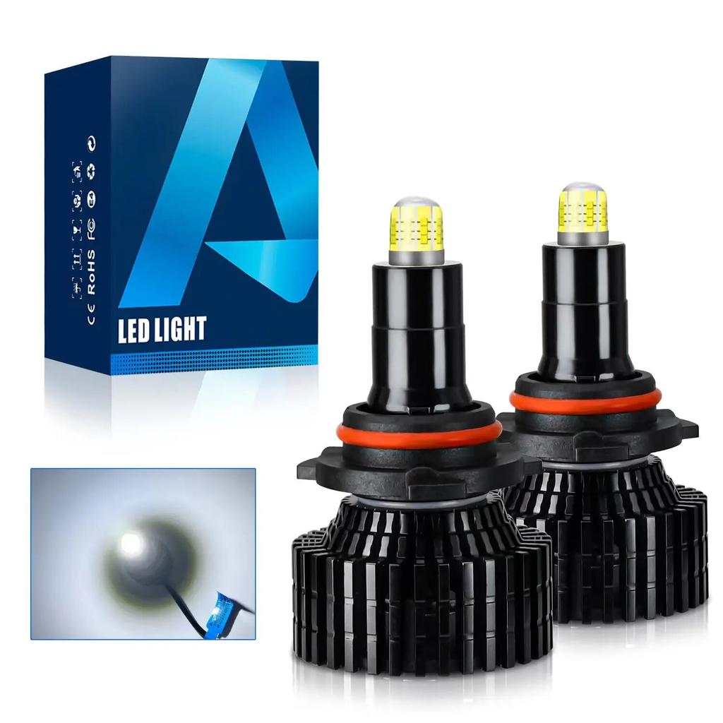 2PCS 3D 360 H7 Led Canbus Car Headlights Bulbs 160000LM H11 H1 HB3 9005 HB4 9006 300W Automotive Fog Lights Turbo Mini Lamp