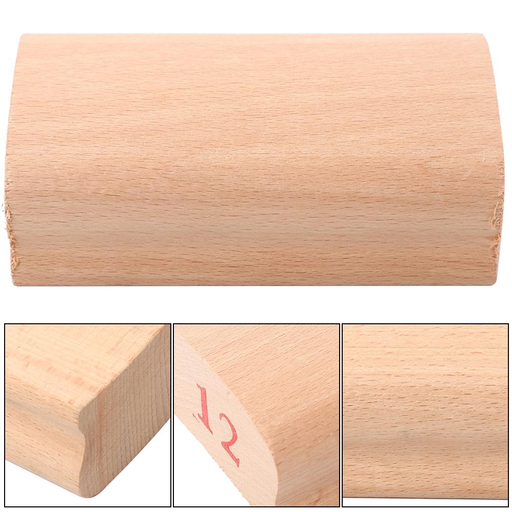 Guitar Fingerboard Radius Sanding Block Fret Leveling Tool with Abrasive Paper(12  )