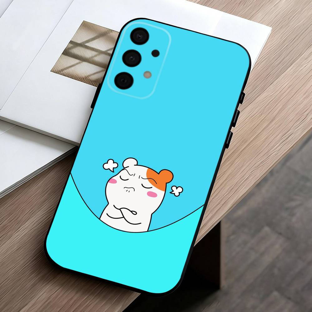 L-Lovely O-Oruchuban E-Ebichu Phone Case For Samsung Galaxy A73,A72,A71,A70,A53,A52,A51,Soft Silicone Black Cover