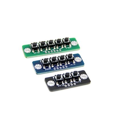 3/4/5-bit Independent Key Module MCU Foreign Key Micro-motion Key Board Bluetooth Power Amplifier Key Board Suitable for Arduino