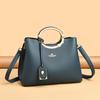This Elegant and Sophisticated Handbag Is A Soft Leather Single-shoulder Crossbody Bag