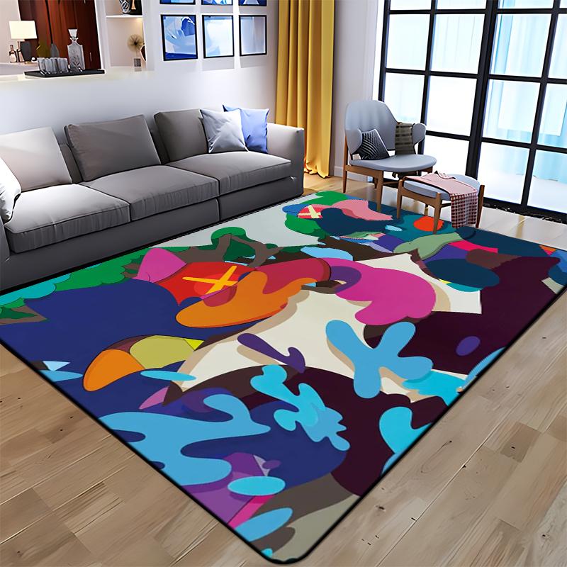 Markedstrend tilpasningsteppe hjemmedekorasjon Spillematte campingmatte stuedørmatte tepper område teppe anime romdekor
