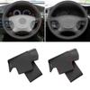 For Nissan Patrol Y61 Elgrand E51 Maxima Pathfinder Infiniti Q45 QX4 Terrano Regulus Car Steering Wheel Cover Leather Trim