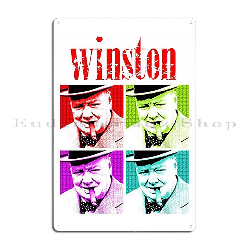 Never Give Up Winston Churchill Quote If Youre Going Through Hell Metal Wall Mural Painting Kitchen Retro Tin Sign Posters 20x30cm(7.8x11.8inch)