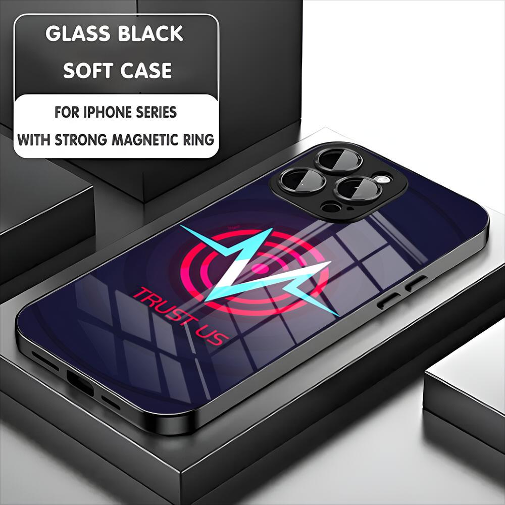 H-Hazbin H-Hotel Phone Case For Iphone 17 16 15 14 13 11 12 Pro Max Mini Plus Magnetic Glass Phone Cover