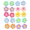 Two-Tone Small Flower Beads for DIY Bracelets and Phone Chains