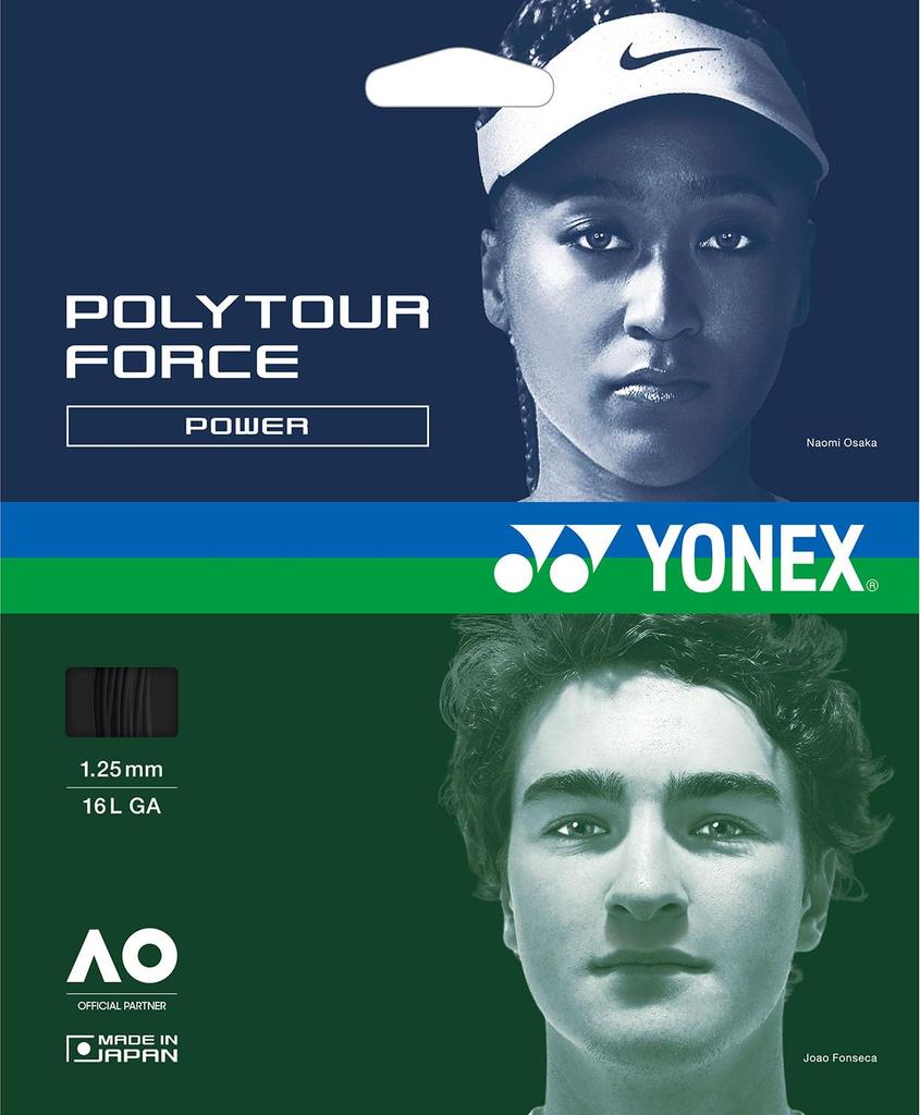 YONEX Poly Tour Force 125 black