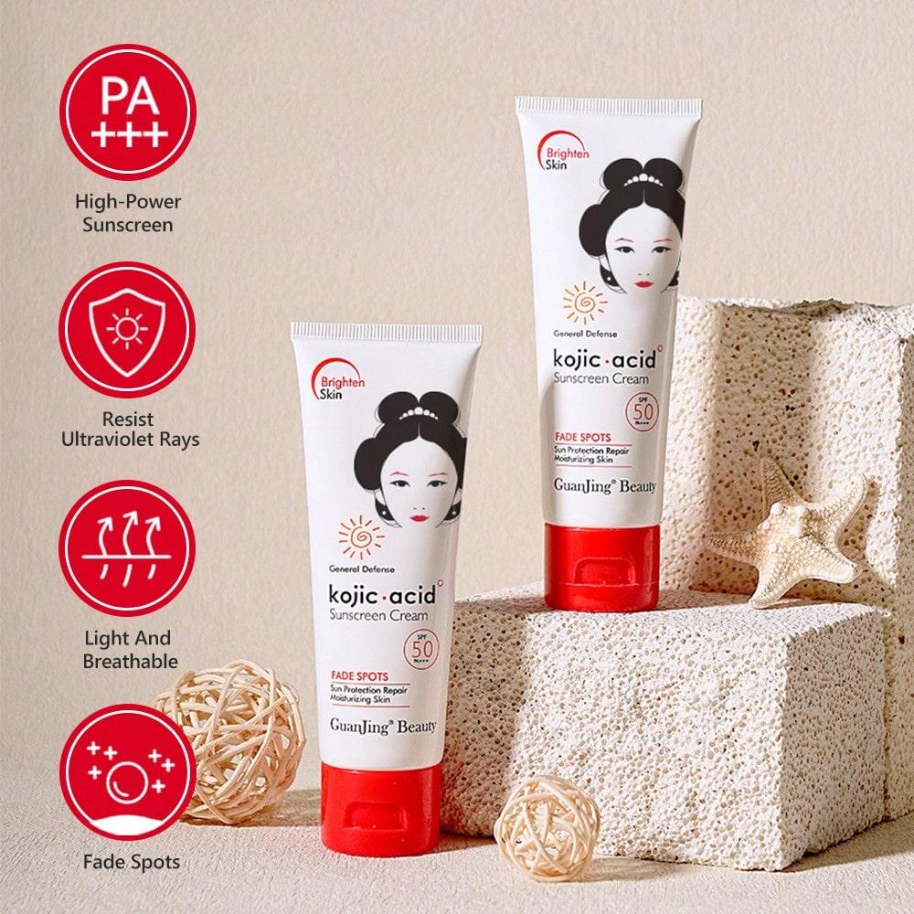 230g Kojic Acid Body Lotion, a Natural Skin Purifier for Face and Body, Contains Kojic Acid, Collagen, Shea Butter, and Can Restore Skin Tone.