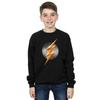 DC Comics Boys Justice League Movie Flash Emblem Sweatshirt
