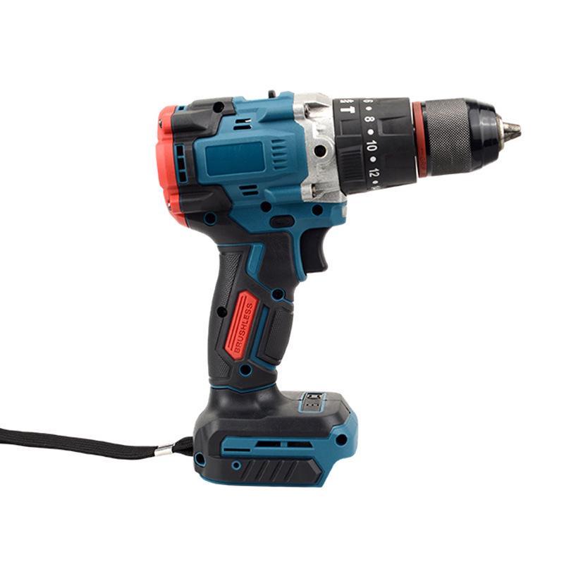 13mm Brushless Electric Drill - High Power, Rechargeable, Cordless Impact Drill & Screwdriver