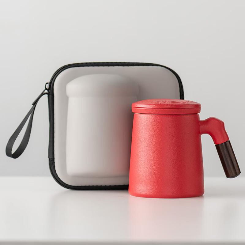Yipan Ceramic Filter Mug with Lid