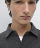 Masimodutti Long Sleeve Textured Pique Polo Shirt