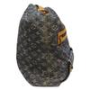 LOUIS VUITTON 2005 M95048 Monogram Denim Baggy GM Handbag blueUsed