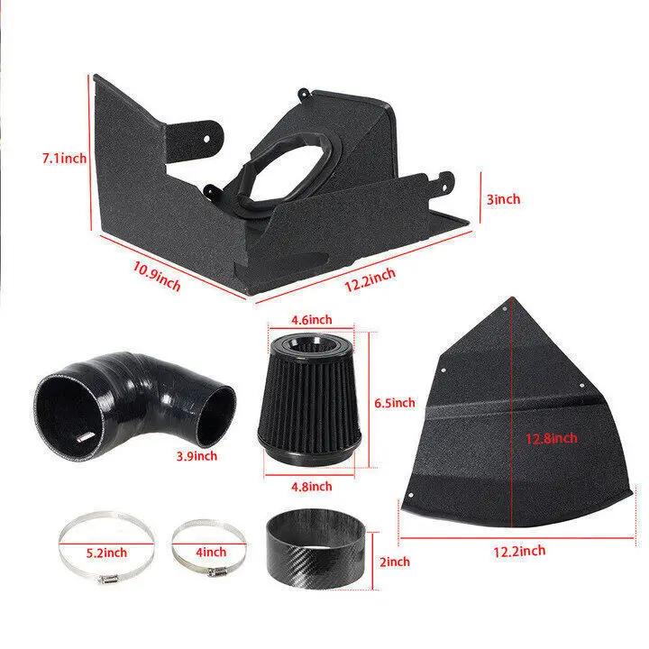Kit di Aspirazione Aria Fredda in Lega di Alluminio Leggera di Alta Qualità per BMW 320I 330I G20 G21 Motore B48 2019-2022 Nero IP-1021
