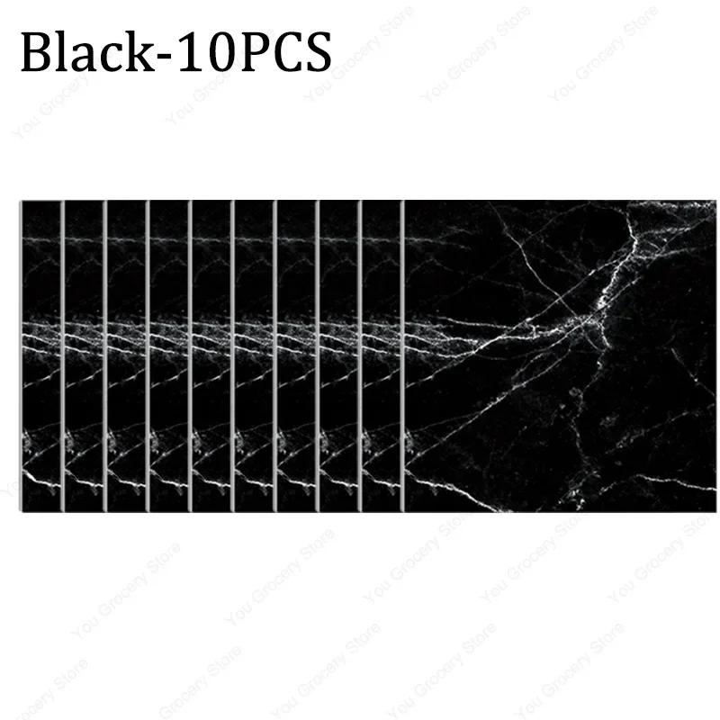 30×30cmThickened Self-adhesive Decor Wall Sticker Marble Tile Floor Sticker PVC Waterproof Toilet Kitchen Home Floor Stickers