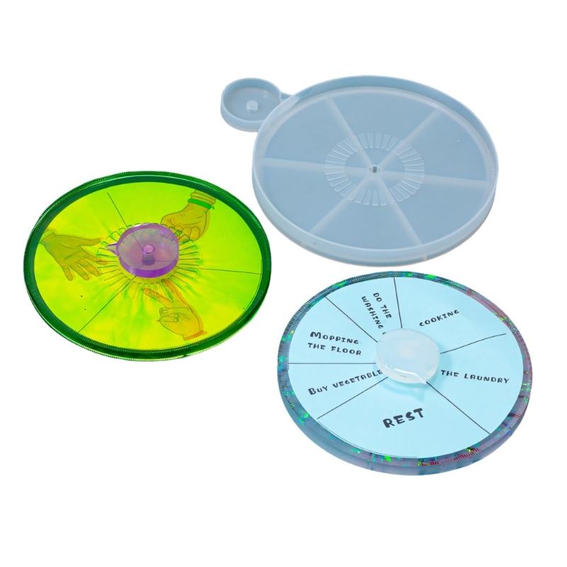 

Reusable Silicone Turning Wheel Mould For Precise Measurements In Handmade Jewelry And Creative Work 1