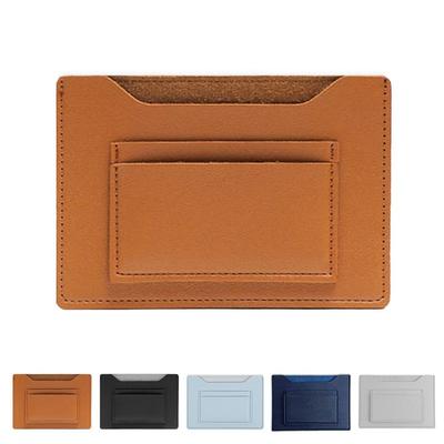 Slim Minimalist Front Pocket Wallet, PU Leather ID Card Case Credit Card Holder for Men Women Business Card Case ID Small Wallet