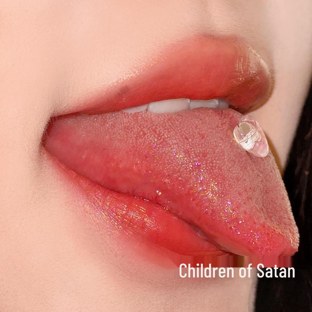 Satan's Child: Comfortable Invisible Tongue Piercing Stud - A New Year Essential!