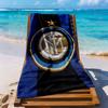 Inter Milan Beach Towel Soft Durable Quickdry Comfortable Lightweight Portable For Swimmingbeachcamping Travel Beach Accessoriesgym