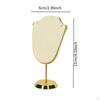 Jewelry Display Bust Stand Organizer Photo Prop Metal Base Necklace Storage Shop