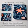Underwater Marine Design. Bedding Duvet Cover Sets Duvet Covers Pillowcases Gifts (1 * Duvet Cover 2 * Pillowcases, Without Duvet Insert)
