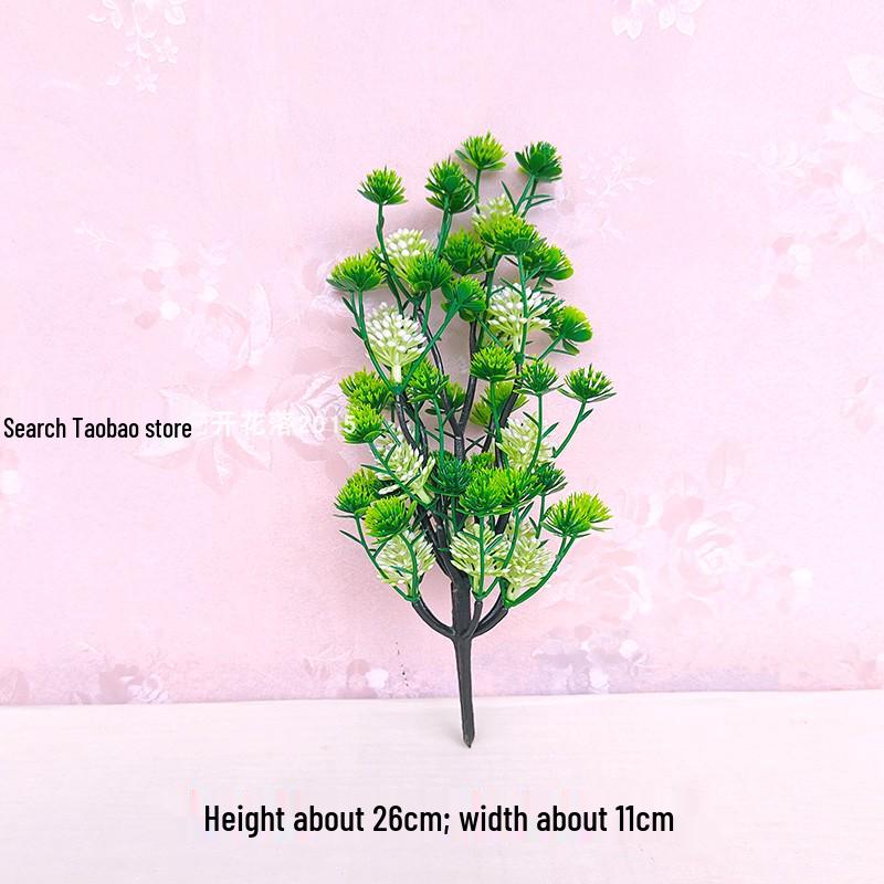 Artificial Pinus Thunbergii Tree Branch – Indoor/Outdoor Decorative Faux Greenery and Flower Arrangement.