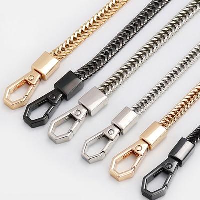 Chaînes de Sac en Alliage Métallique Mode Bandoulières pour Sac à Main Femme Chaîne Poignée de Sac à Main Chaîne Portefeuille Ceinture Chaîne Accessoires de Sac de Remplacement