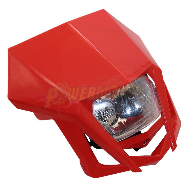 For Honda CRF230 Headlight XR230 Suzuki Kawasaki KLX150 Yamaha WR450 Universal Motocross Accessories Motorcycle Headlight Plate