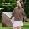Bananaunder Women's Quick-Dry Half-Zip Sweatshirt