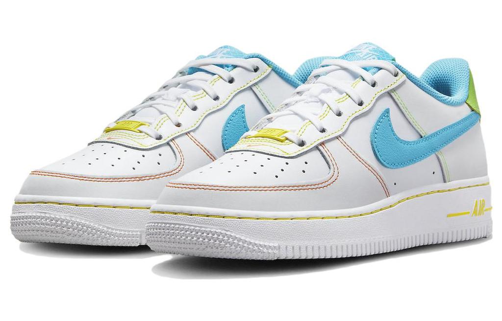 Nike Air Force 1 Low GS Rainbow Stitch FJ4614-100