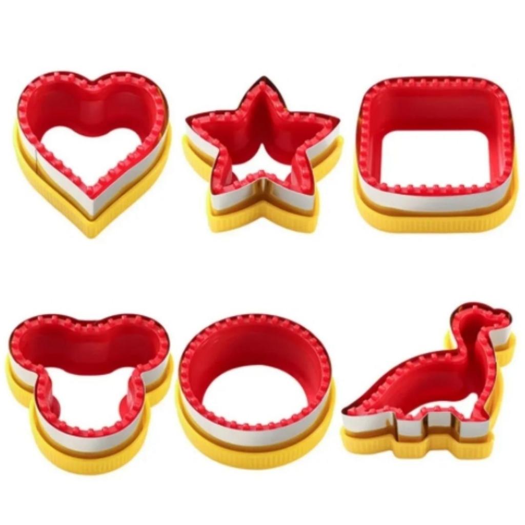 Küchenbackwerkzeuge Sandwichschneider und Versiegelungsset für Kinder DIY Kekseform Pfannkuchenmaker Präger Lebensmittelförmchen