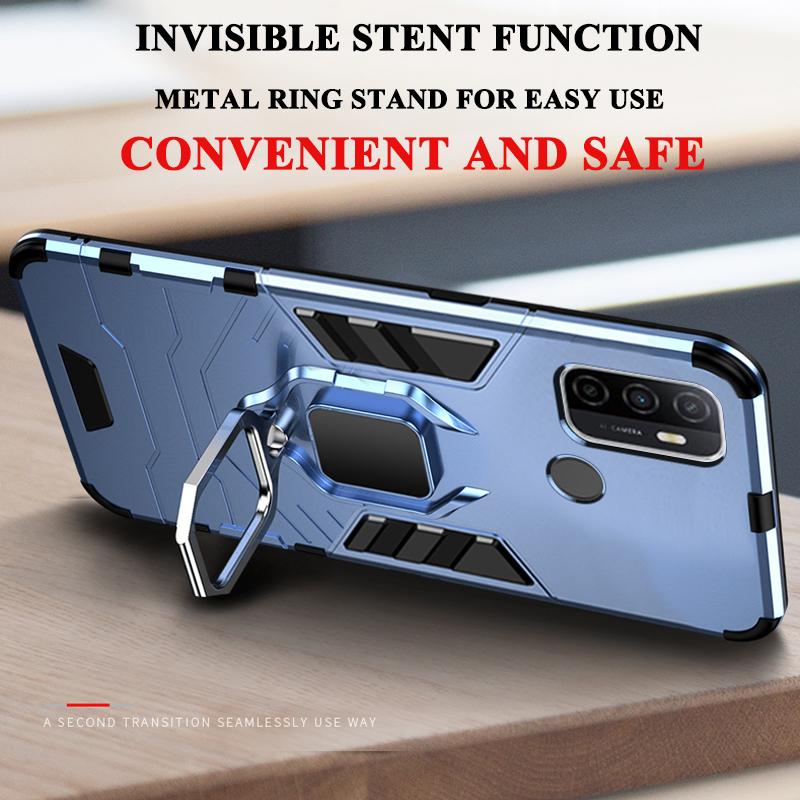 Armor Case For OPPO A52 A72 A92 A32 A33 A53 A73 A93 A54 A74 A94 A95 A96 4G 5G Back Cover for Realme C35 9i 9 Pro Plus Phone Case