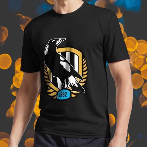 Collingwood Magpies Logo T-Shirt Funny American Unisex Size S-5XL M