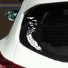 Creative Feather Car Sticker Waterproof Decals Personalize Styling Accessories For Skoda Seat VW Volkswagen Suzuki Smart Toyota