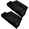 Car Seat Gap Organizer Storage Box Black 25.80X16.40X7.50CM Multifunctional Console Side 2Pcs